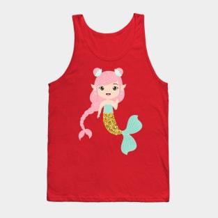 Mermaid Princess Tank Top